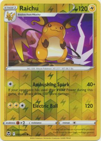 Lightning - Silver Tempest (Reverse Holo)