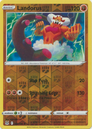 Karta Pokémon - Lost Origin - 105/196 - Landorus (Reverse Holo)