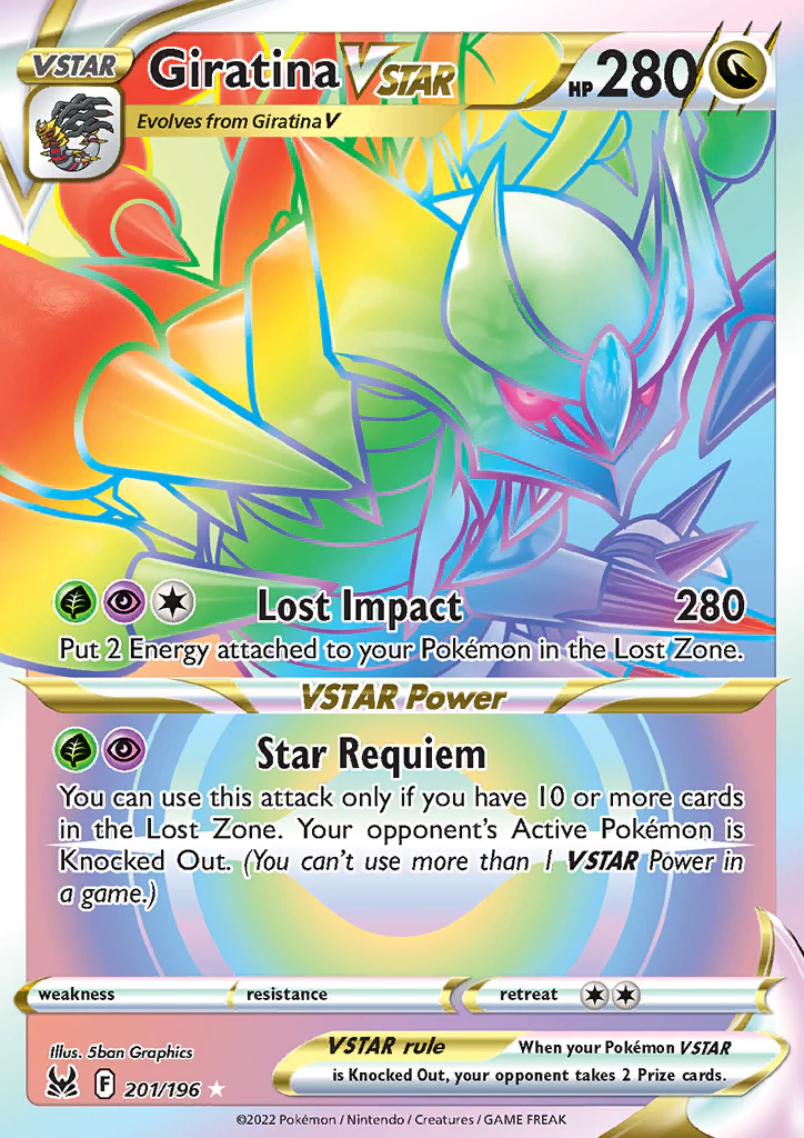 Lost Origin - 201/196 - Giratina VSTAR