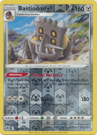 Karta Pokémon - Astral Radiance - 110/189 - Bastiodon (Reverse Holo)