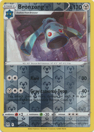 Karta Pokémon - Lost Origin - 126/196 - Bronzong (Reverse Holo)