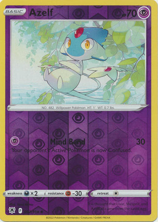 Karta Pokémon - Astral Radiance - 067/189 - Azelf (Reverse Holo)