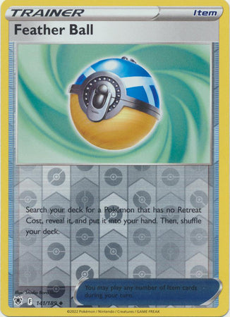 Karta Pokémon - Astral Radiance - 141/189 - Feather Ball (Reverse Holo)