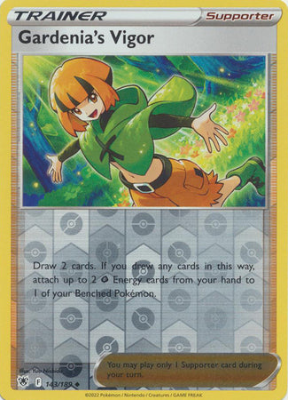 Karta Pokémon - Astral Radiance - 143/189 - Gardenia's Vigor (Reverse Holo)