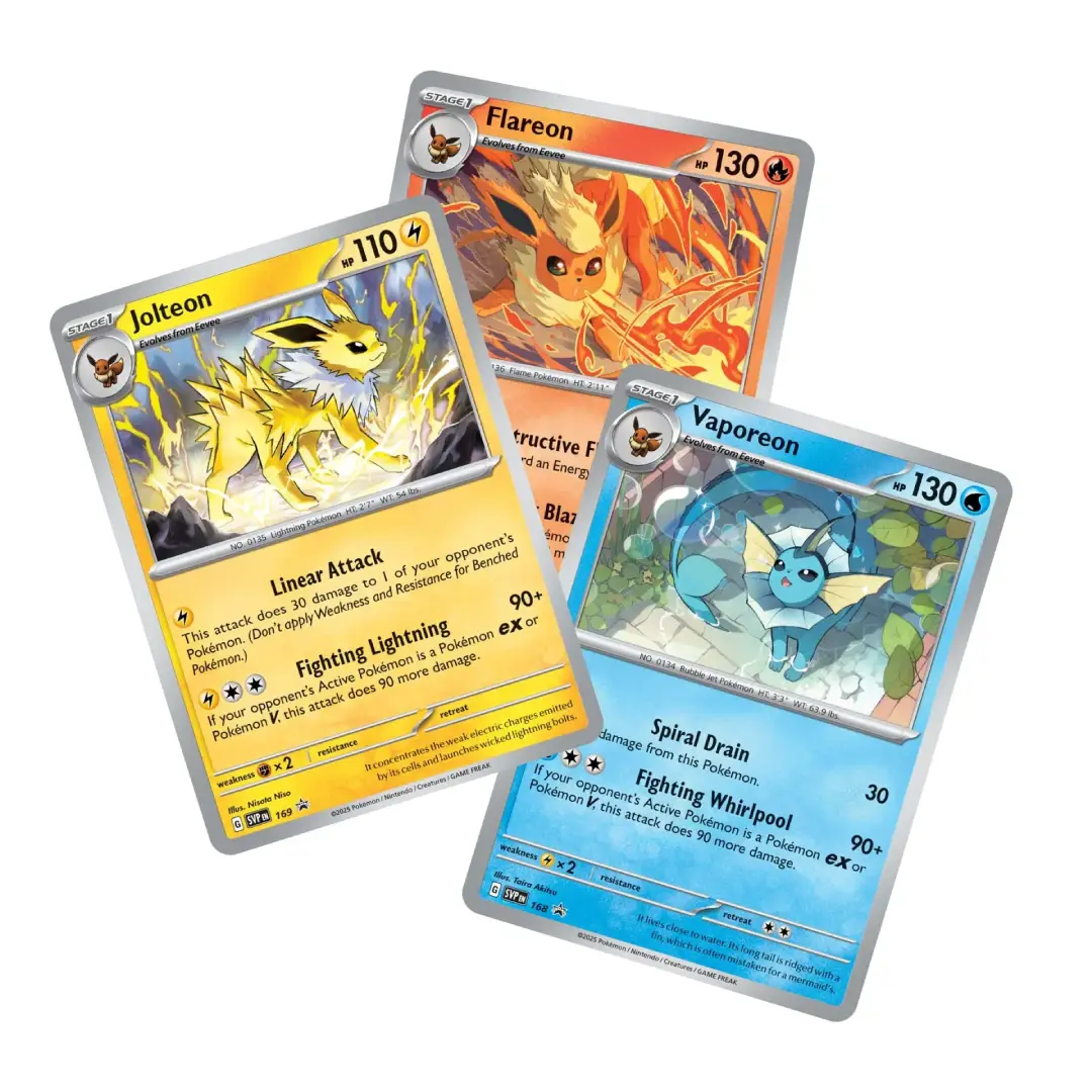 Pokemon TCG: Prismatic Evolutions - Poster Collection - karty PROMO Pokemon TCG: Prismatic Evolutions - Poster Collection - karty PROMO