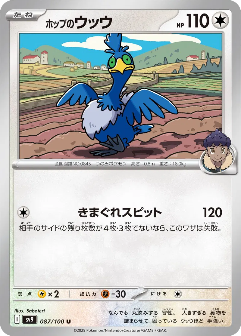 Battle Partners - 087/100 - Hop's Cramorant
