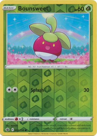 Chilling Reign - 013/198 - Bounsweet (Reverse Holo)