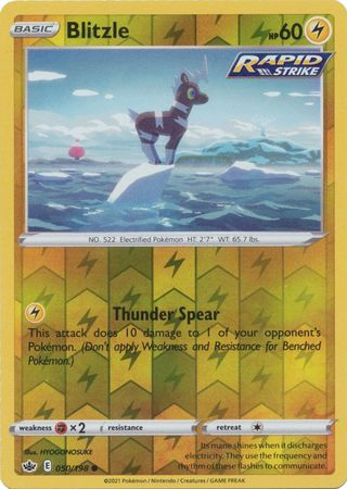 Chilling Reign - 050/198 - Blitzle (Reverse Holo)