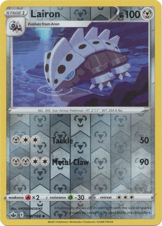 Chilling Reign - 110/198 - Lairon (Reverse Holo)