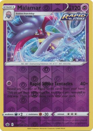 Chilling Reign - 070/198 - Malamar (Reverse Holo)