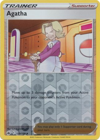 Chilling Reign - 129/198 - Agatha (Reverse Holo)