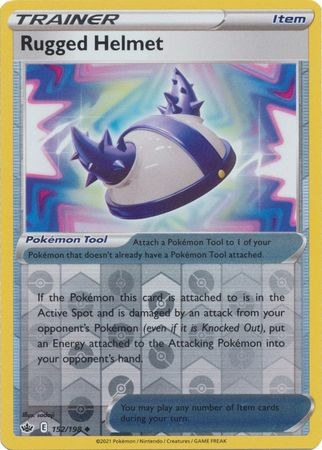 Chilling Reign - 152/198 - Rugged Helmet (Reverse Holo)
