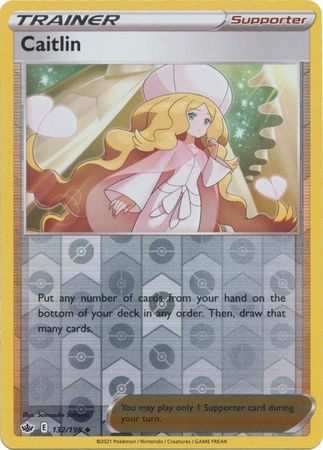 Chilling Reign - 132/198 - Caitlin (Reverse Holo)
