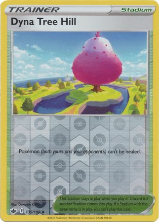 Chilling Reign - 135/198 - Dyna Tree Hill (Reverse Holo)