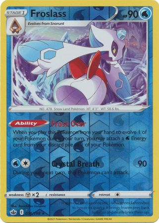 Chilling Reign - 036/198 - Froslass (Reverse Holo)