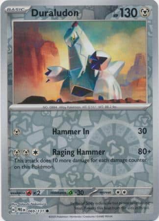 Prismatic Evolutions - 069/131 - Duraludon (Reverse Holo)