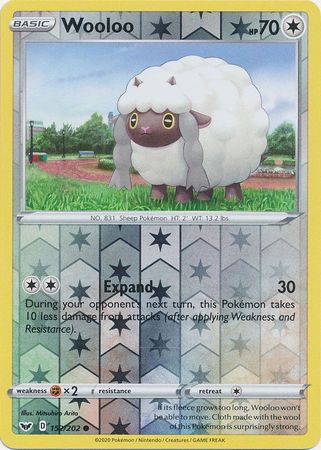 Sword & Shield - 152/202 - Wooloo (Reverse Holo)