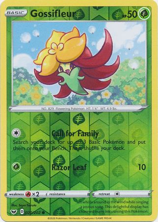 Sword & Shield - 020/202 - Gossifleur (Reverse Holo)