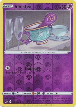 Sword & Shield - 089/202 - Sinistea (Reverse Holo)