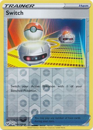 Sword & Shield - 183/202 - Switch (Reverse Holo)