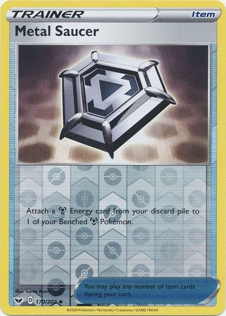 Sword & Shield - 170/202 - Metal Saucer (Reverse Holo)