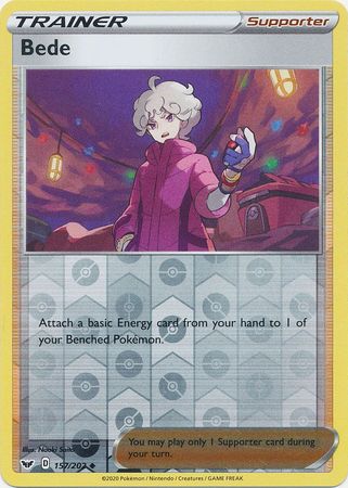 Sword & Shield - 157/202 - Bede (Reverse Holo)