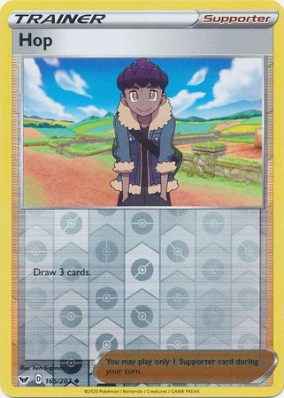 Sword & Shield - 165/202 - Hop (Reverse Holo)