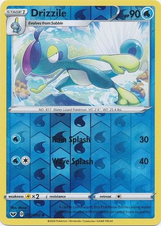 Sword & Shield - 057/202 - Drizzile (Reverse Holo)