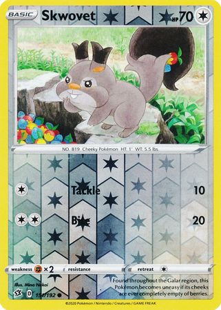 Rebel Clash - 151/192 - Skwovet (Reverse Holo)