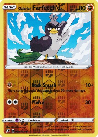 Rebel Clash - 094/192 - Galarian Farfetch'd (Reverse Holo)
