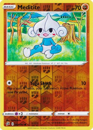 Rebel Clash - 097/192 - Meditite (Reverse Holo)