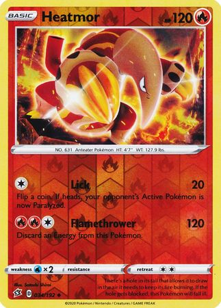 Rebel Clash - 034/192 - Heatmor (Reverse Holo)