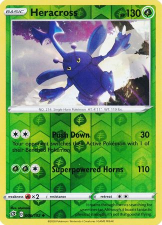 Rebel Clash - 006/192 - Heracross (Reverse Holo)