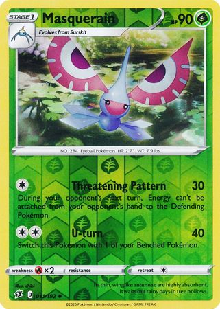 Rebel Clash - 011/192 - Masquerain (Reverse Holo)