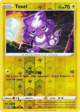 Rebel Clash - 068/192 - Toxel (Reverse Holo)