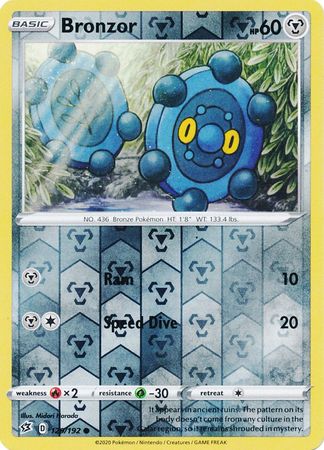 Rebel Clash - 129/192 - Bronzor (Reverse Holo)