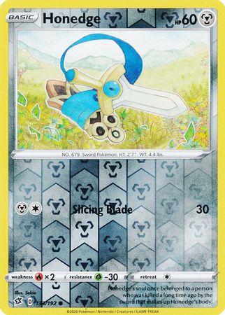 Rebel Clash - 133/192 - Honedge (Reverse Holo)