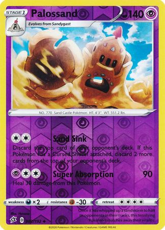 Rebel Clash - 082/192 - Palossand (Reverse Holo)