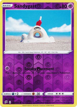 Rebel Clash - 081/192 - Sandygast (Reverse Holo)