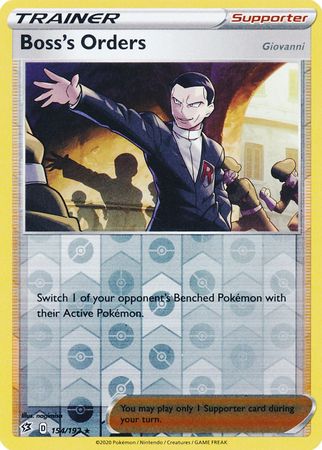 Rebel Clash - 154/192 - Boss's Orders (Reverse Holo)