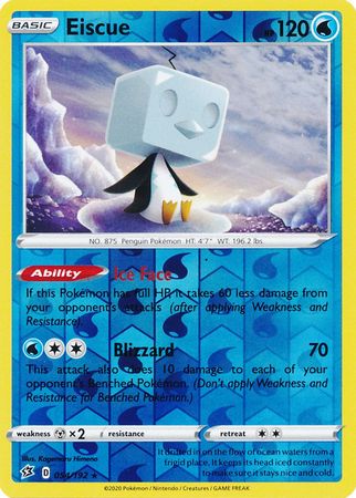 Rebel Clash - 054/192 - Eiscue (Reverse Holo)