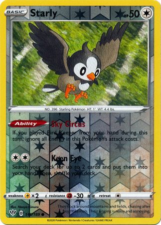 Darkness Ablaze - 145/189 - Starly (Reverse Holo)