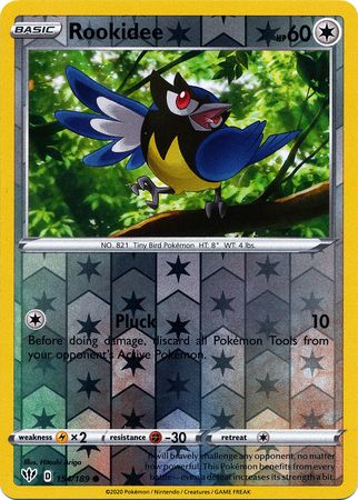 Darkness Ablaze - 154/189 - Rookidee (Reverse Holo)