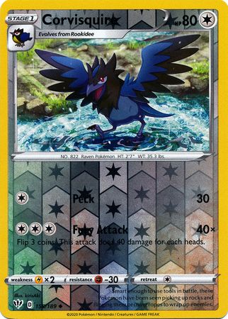 Darkness Ablaze - 155/189 - Corvisquire (Reverse Holo)