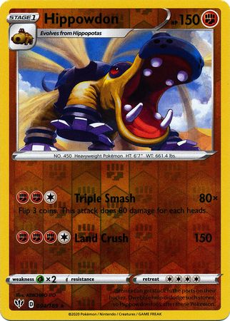 Darkness Ablaze - 094/189 - Hippowdon (Reverse Holo)