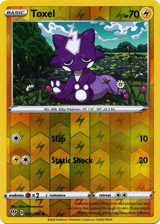 Darkness Ablaze - 062/189 - Toxel (Reverse Holo)