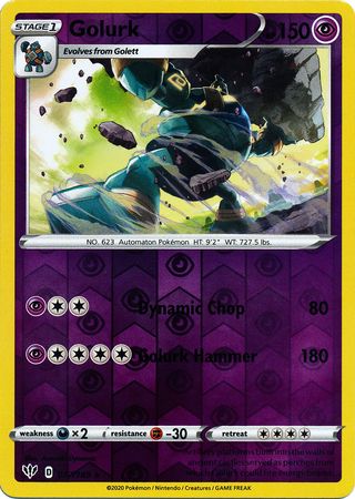 Darkness Ablaze - 077/189 - Golurk (Reverse Holo)