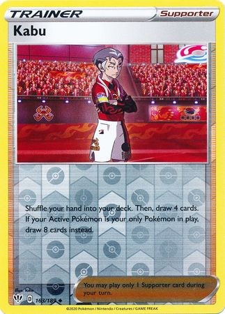 Darkness Ablaze - 163/189 - Kabu (Reverse Holo)
