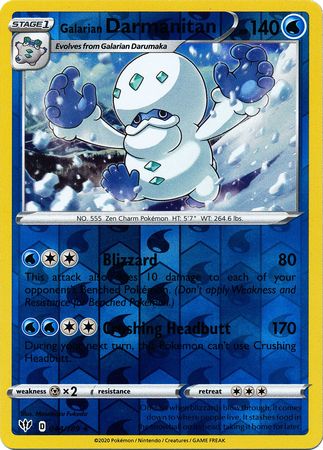 Darkness Ablaze - 044/189 - Galarian Darmanitan (Reverse Holo)