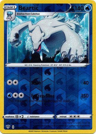 Darkness Ablaze - 049/189 - Beartic (Reverse Holo)